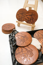 Load image into Gallery viewer, Sani Kneitinger - Exclusive Alpspitz&#39; coaster made of leather