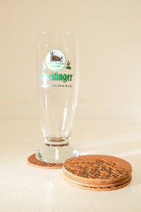 Sani Kneitinger - Exclusive Alpspitz' coaster made of leather