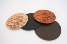 Load image into Gallery viewer, Sani Kneitinger - Exclusive Alpspitz&#39; coaster made of leather